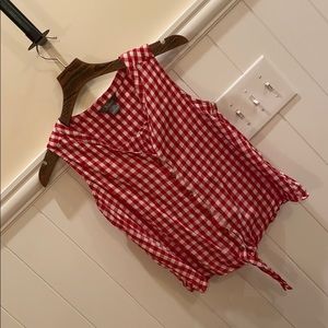 Adorable Gingham Top